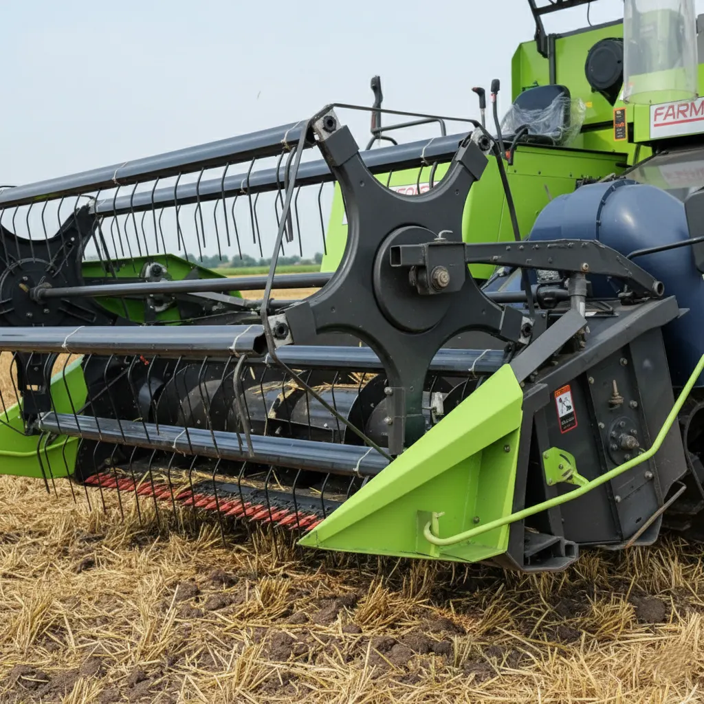 Combine Harvester Field View