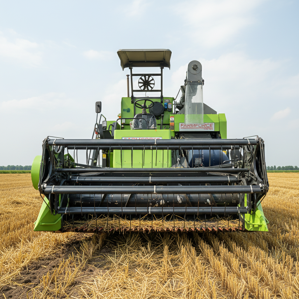 Combine Harvester Detail View